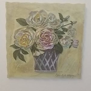 Winterline Olson Decorative flowers wall art